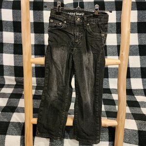 Boys Jumping Beans black jean distressed pants straight size 5T